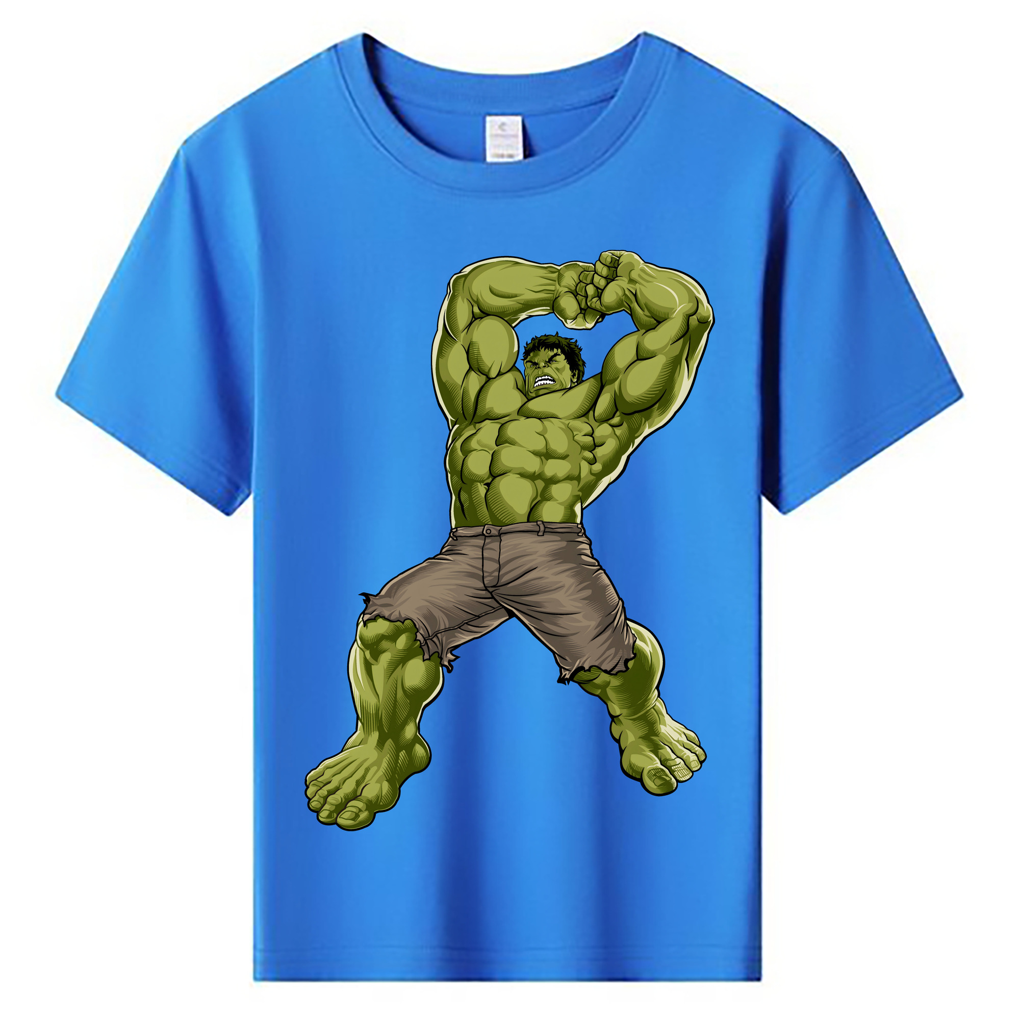 （画像用） アベンジャーズ The Avengers 綿100％キッズTシャツ（フロントプリント）